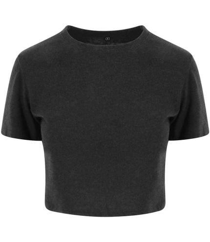 AWDis Ladies Tri-Blend Cropped T-Shirt