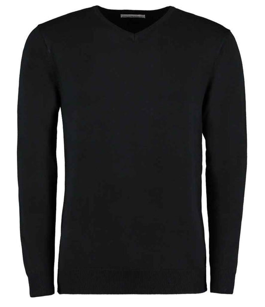 Kustom Kit Arundel Cotton Acrylic V Neck Sweater