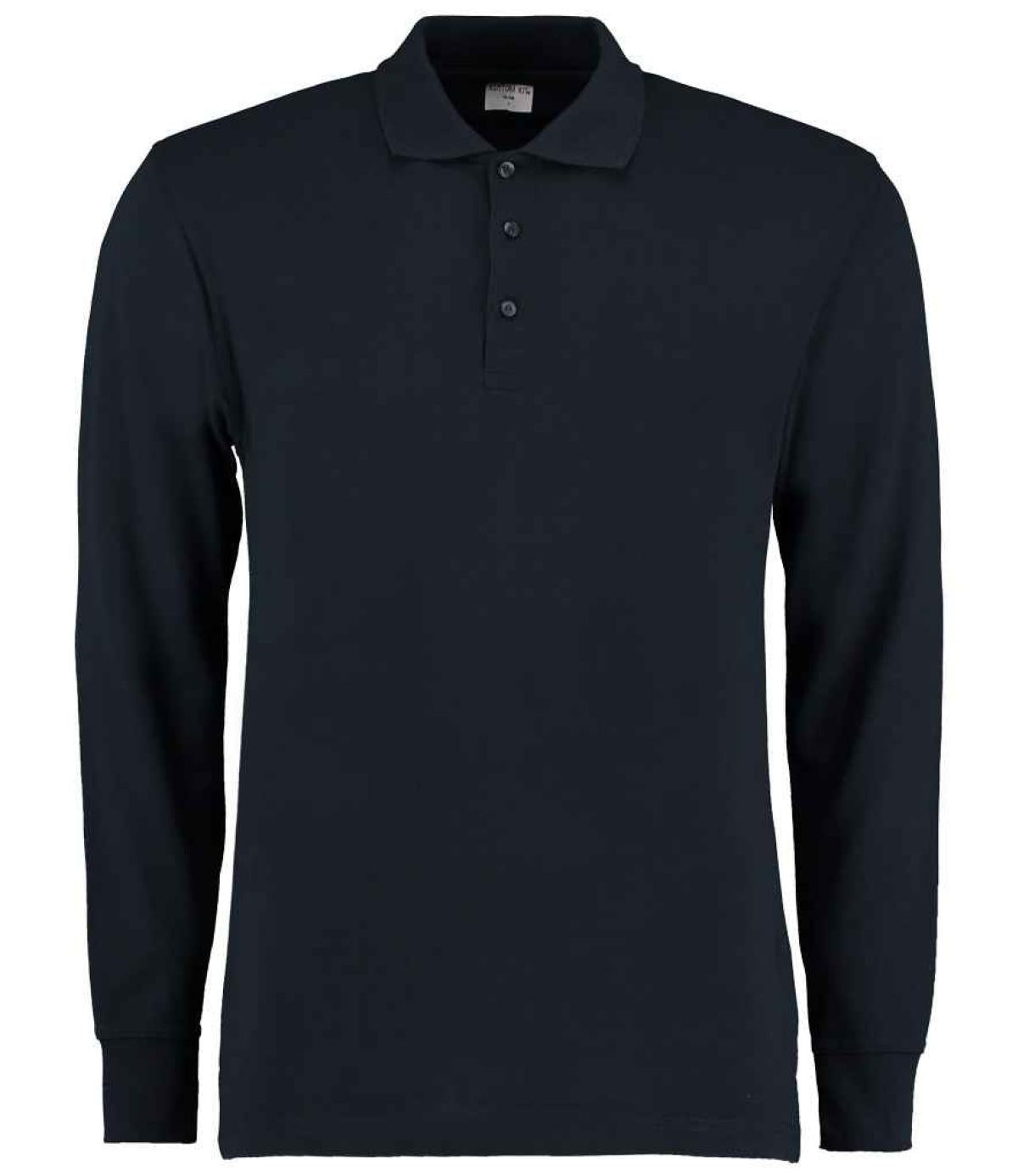Kustom Kit Long Sleeve Poly/Cotton Piqué Polo Shirt