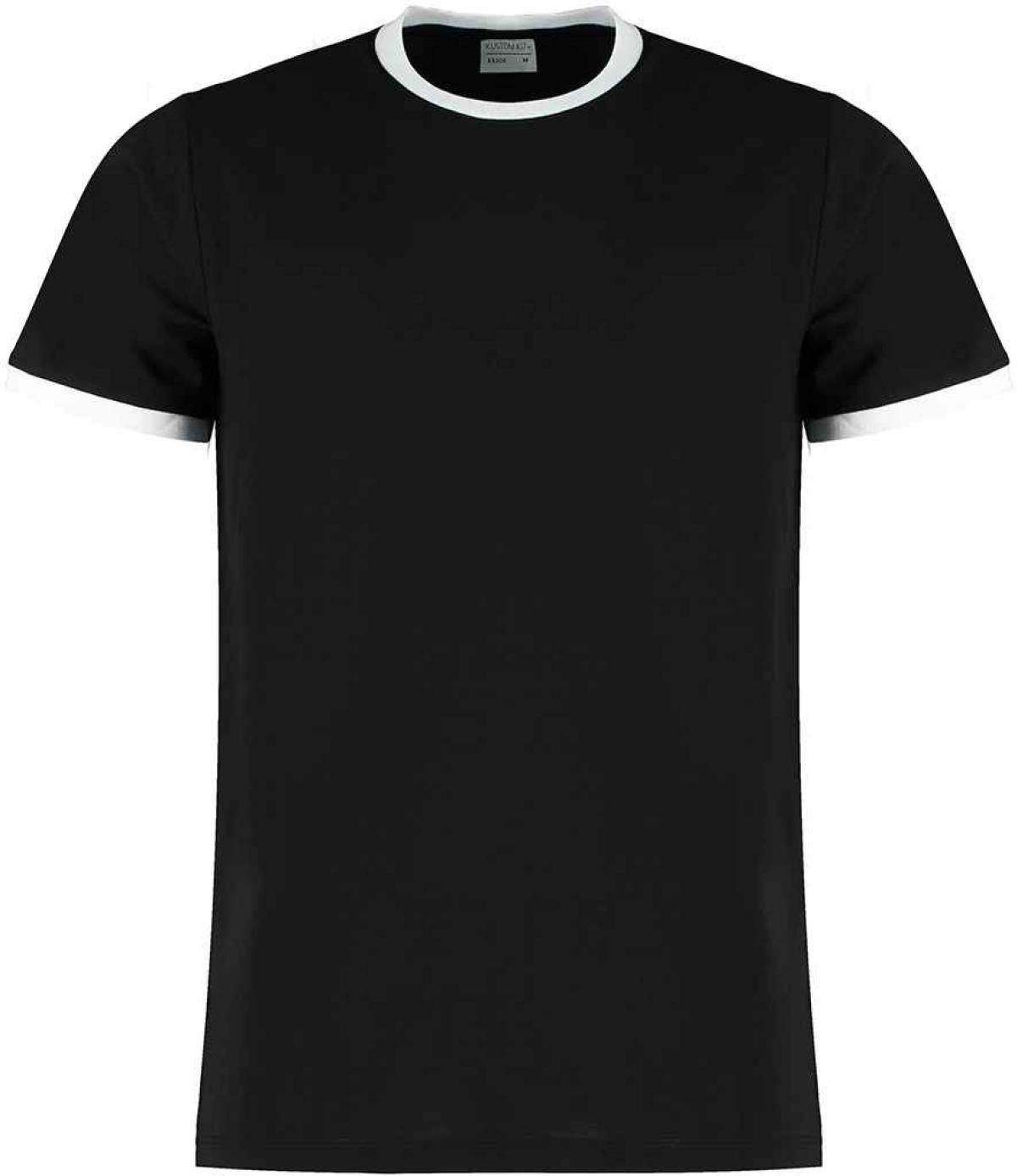Kustom Kit Fashion Fit Ringer T-Shirt