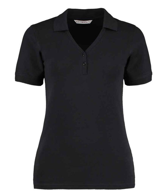 Kustom Kit Sophia Comfortec® V Neck Polo Shirt