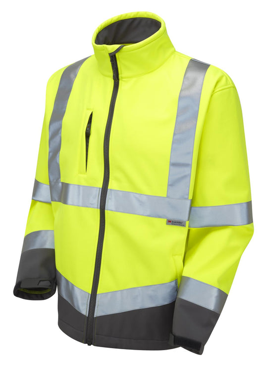 LEO BUCKLAND ISO 20471 Cl 3 Softshell Jacket