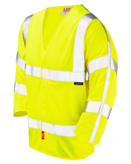 LEO CRANFORD ISO 20471 Cl 3 3/4 Sleeve Waistcoat (EN 14116)