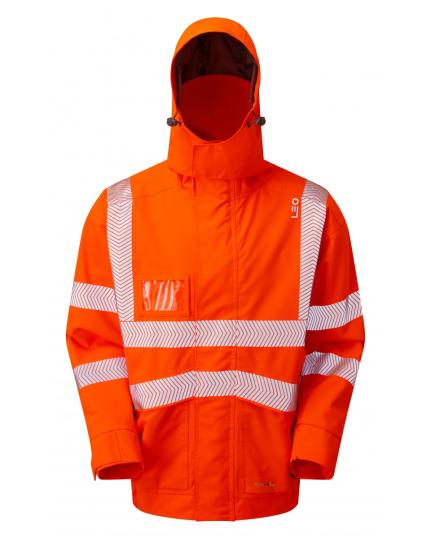 LEO DARTMOOR ISO 20471 Cl 3 EcoViz 10K Breathable Bomber Jacket