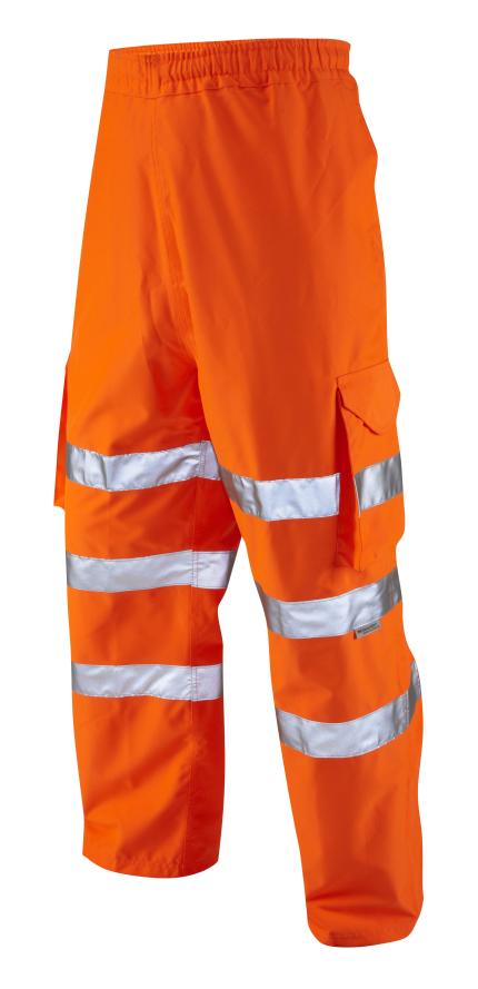 LEO INSTOW ISO 20471 Cl 1 Breathable Cargo Overtrouser