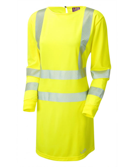 LEO LILLY ISO 20471 Women's Class 3 Coolviz Ultra Modesty Tunic