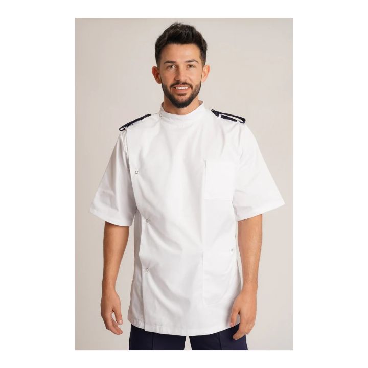 Male Dental Tunic with Epaulette Loops