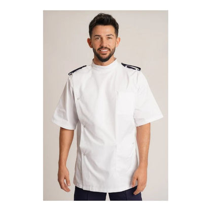 Male Dental Tunic with Epaulette Loops