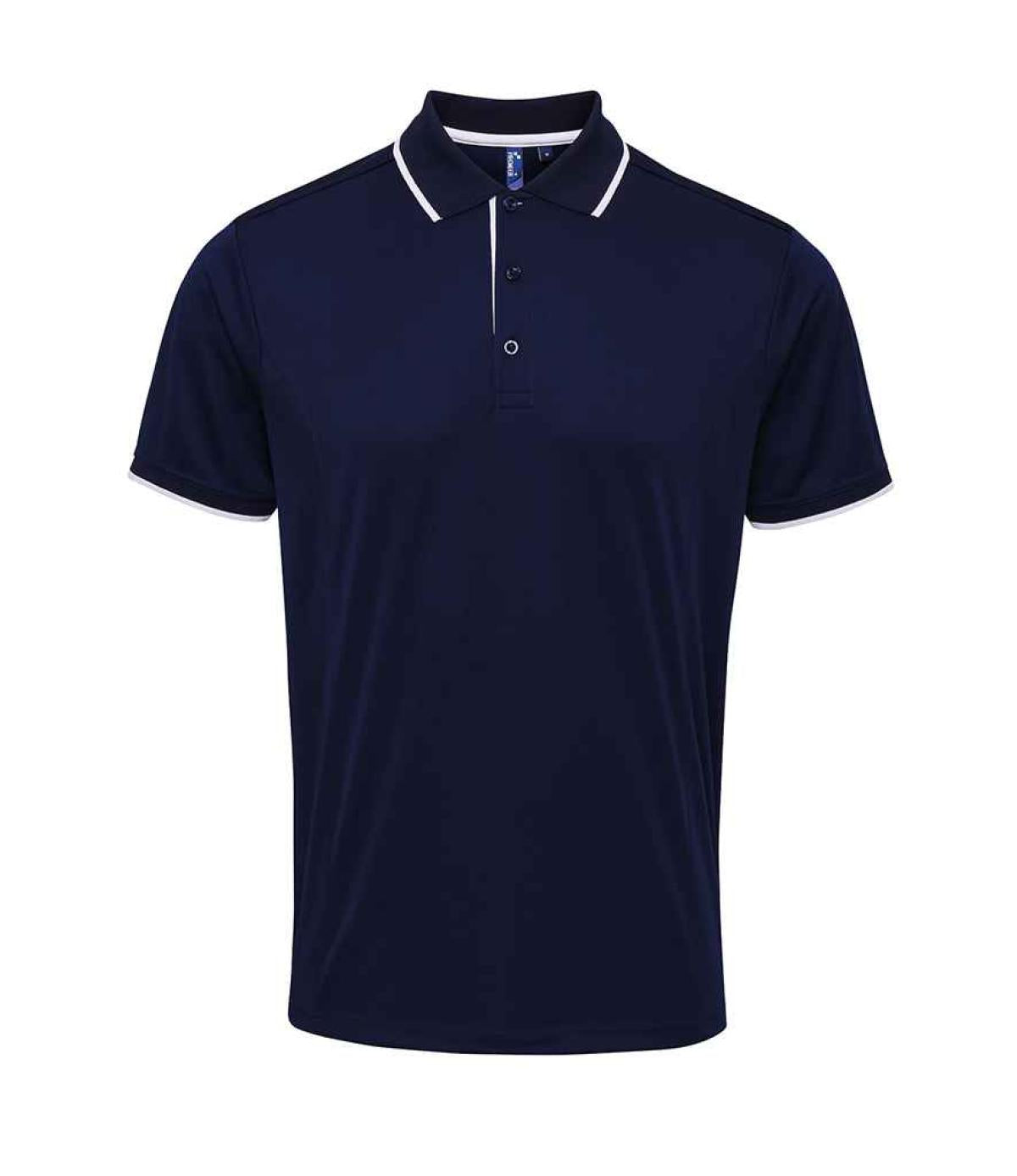 Premier Contrast Coolchecker® Piqué Polo Shirt
