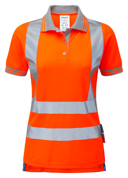 PULSAR Hi-Vis Ladies Polo Shirt
