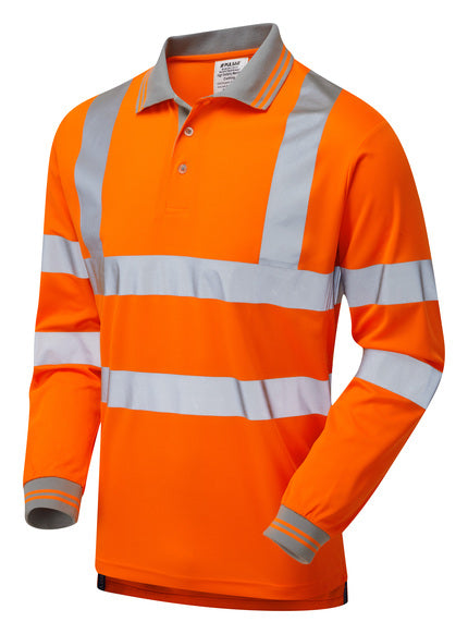 PULSAR Protect Rail Spec Long Sleeve Polo Shirt- Recycled