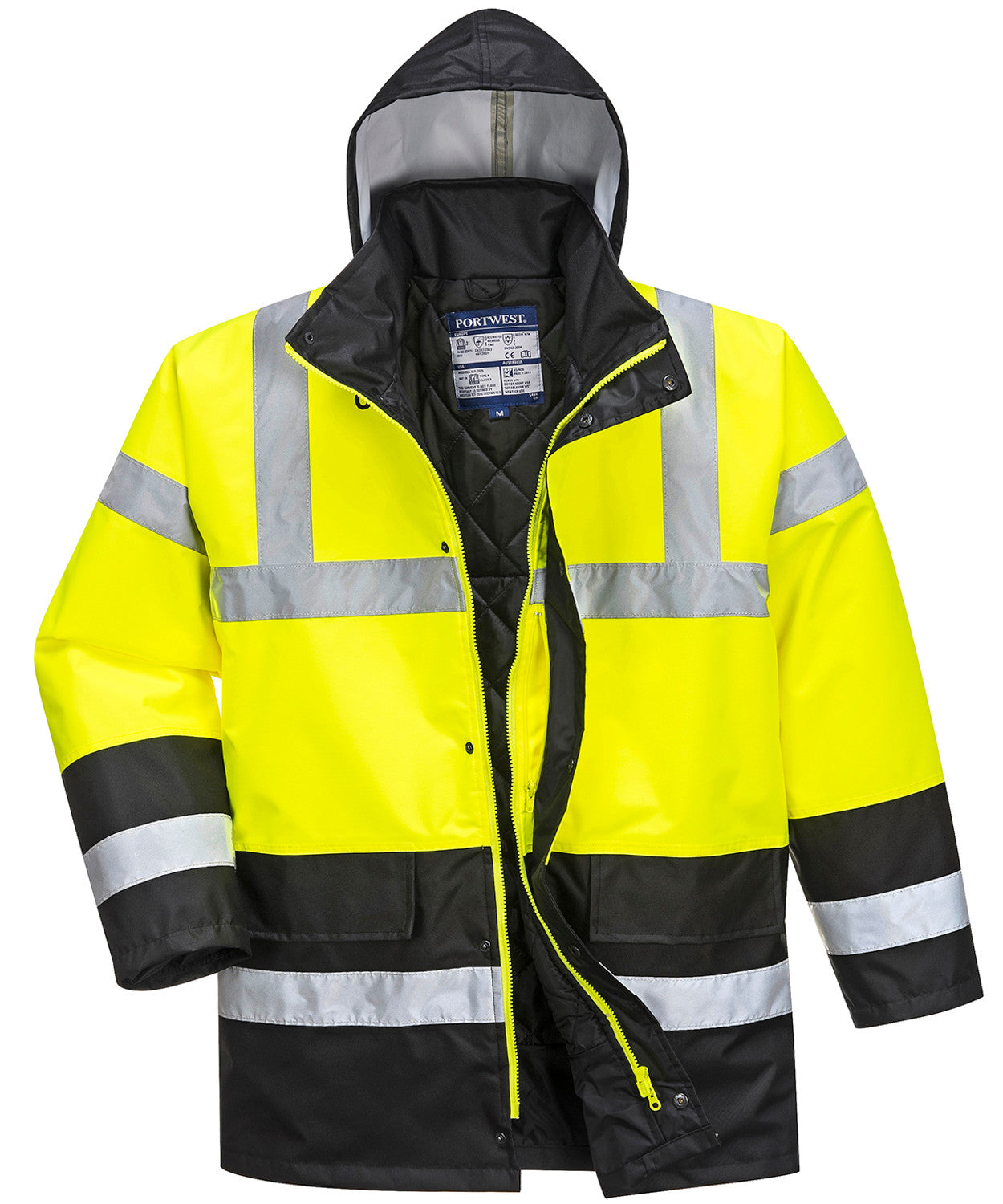 Portwest Hi-vis Contrast Traffic Jacket