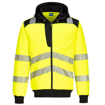 Portwest Portwest PW3 Hi-Vis Zip Hoodie