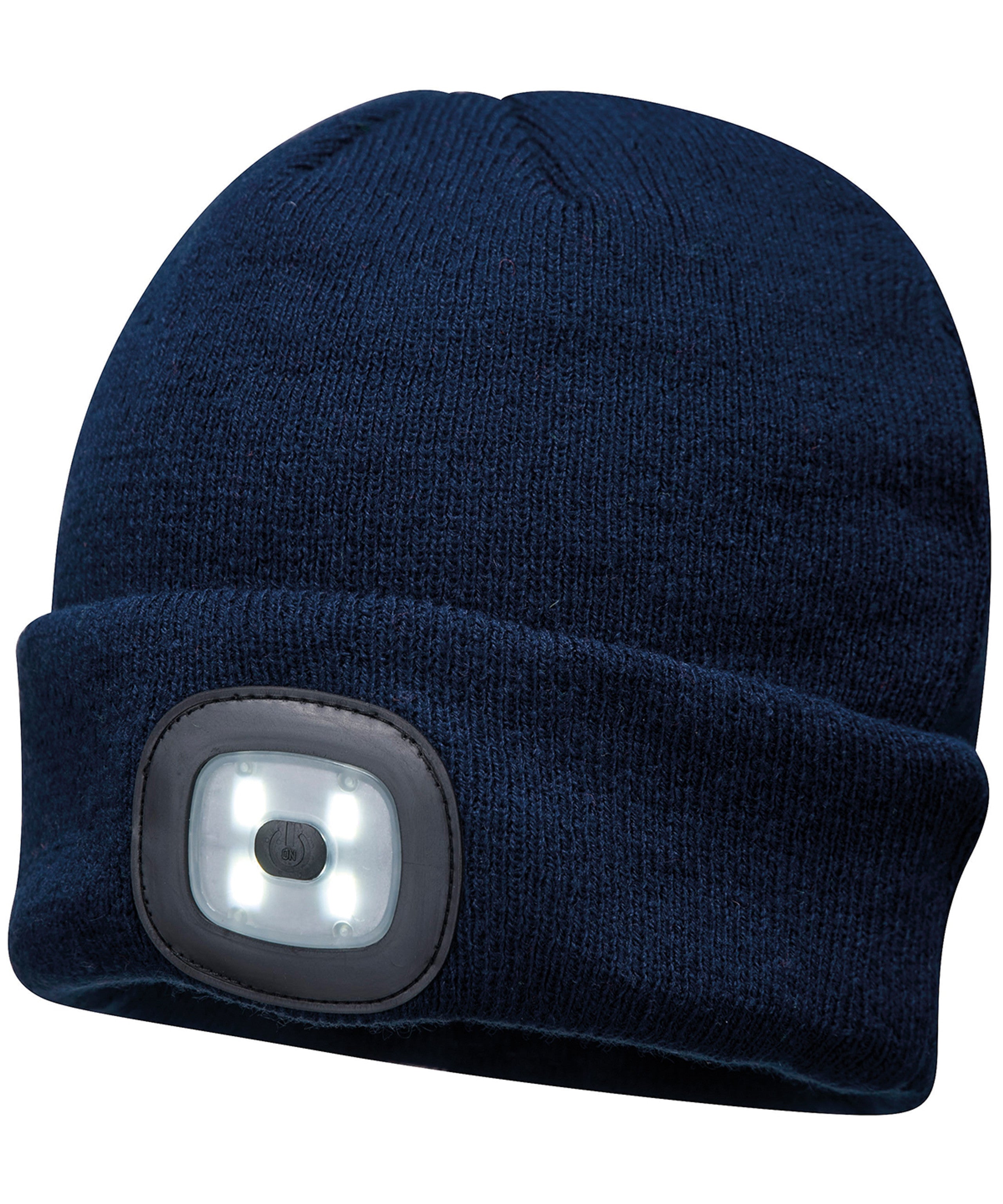 Portwest Beanie LED headlight USB (Rechargeable)