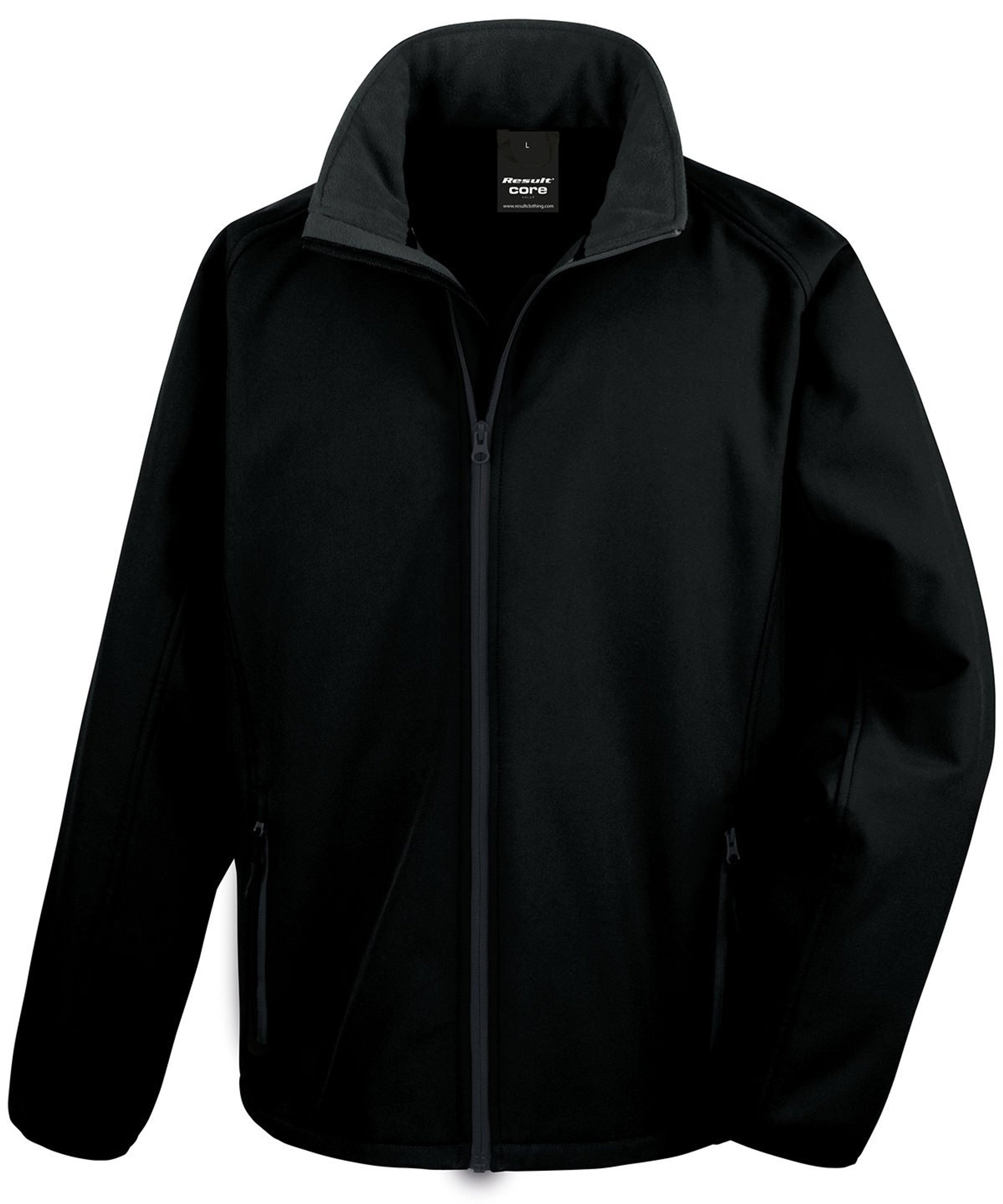 Result Core Printable Soft Shell Jacket