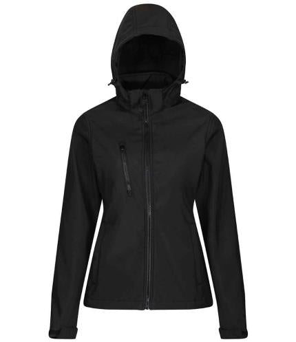 Regatta Ladies Venturer Three Layer Hooded Soft Shell Jacket