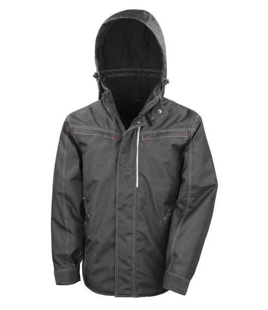 Result Work-Guard Denim Texture Rugged Jacket