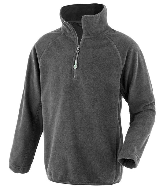 Result Recycled Kids Zip Neck Micro Fleece