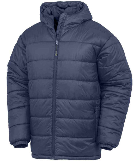 Result Recycled Hooded Padded Parka Jacket