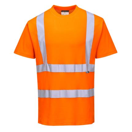 Portwest Hi-Vis Cotton Comfort T-Shirt S/S