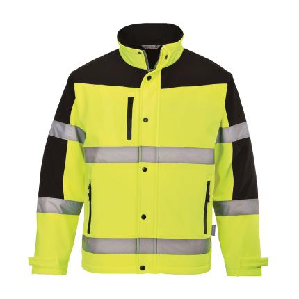Portwest Hi-Vis Contrast Softshell (3L)