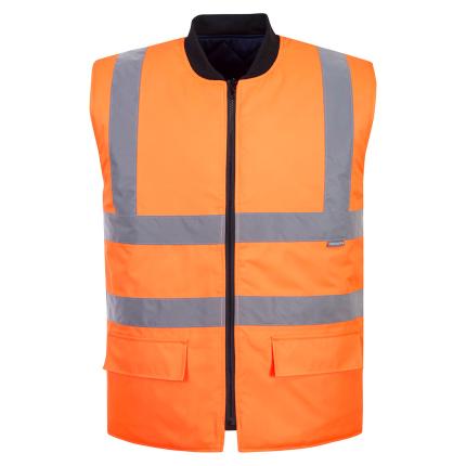 Portwest Hi-Vis Reversible Bodywarmer