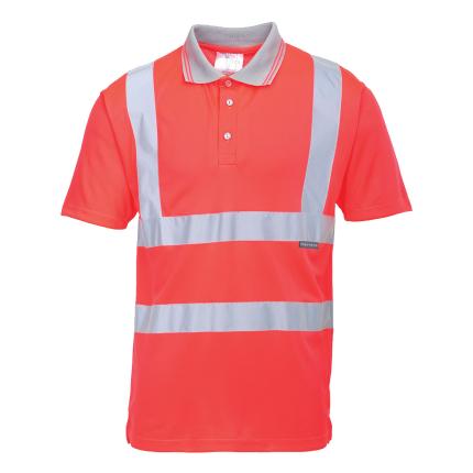 Portwest Hi-Vis Polo Shirt S/S