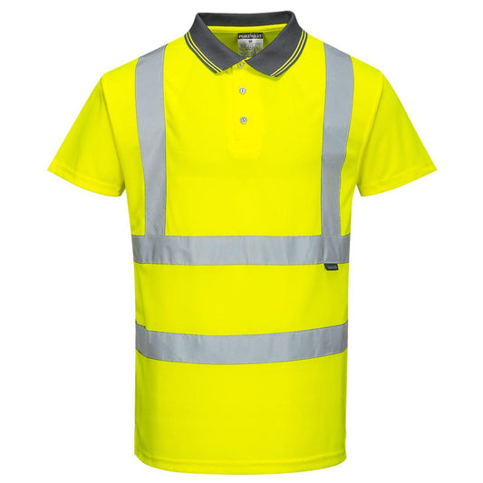 Portwest Hi-Vis Polo Shirt S/S