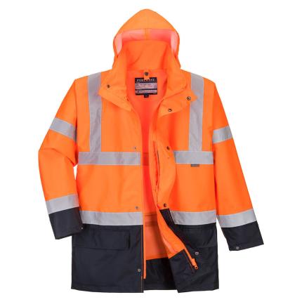 Portwest Hi-Vis 5-in-1 Contrast Essential Jacket