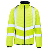 Supertouch Hi Vis Yellow Puffer Jacket thumbnail 1