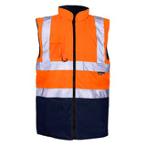 Supertouch Orange/Navy 2 Tone Bodywarmer thumbnail 1