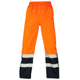 Supertouch Hi Vis Orange 2 Tone Overtrousers thumbnail 1