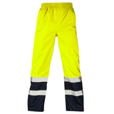 Supertouch Hi Vis Yellow 2 Tone Overtrousers thumbnail 1