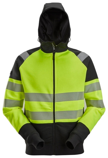 Snickers AllroundWork, High-Vis, Class 2 Full Zip Hoodie