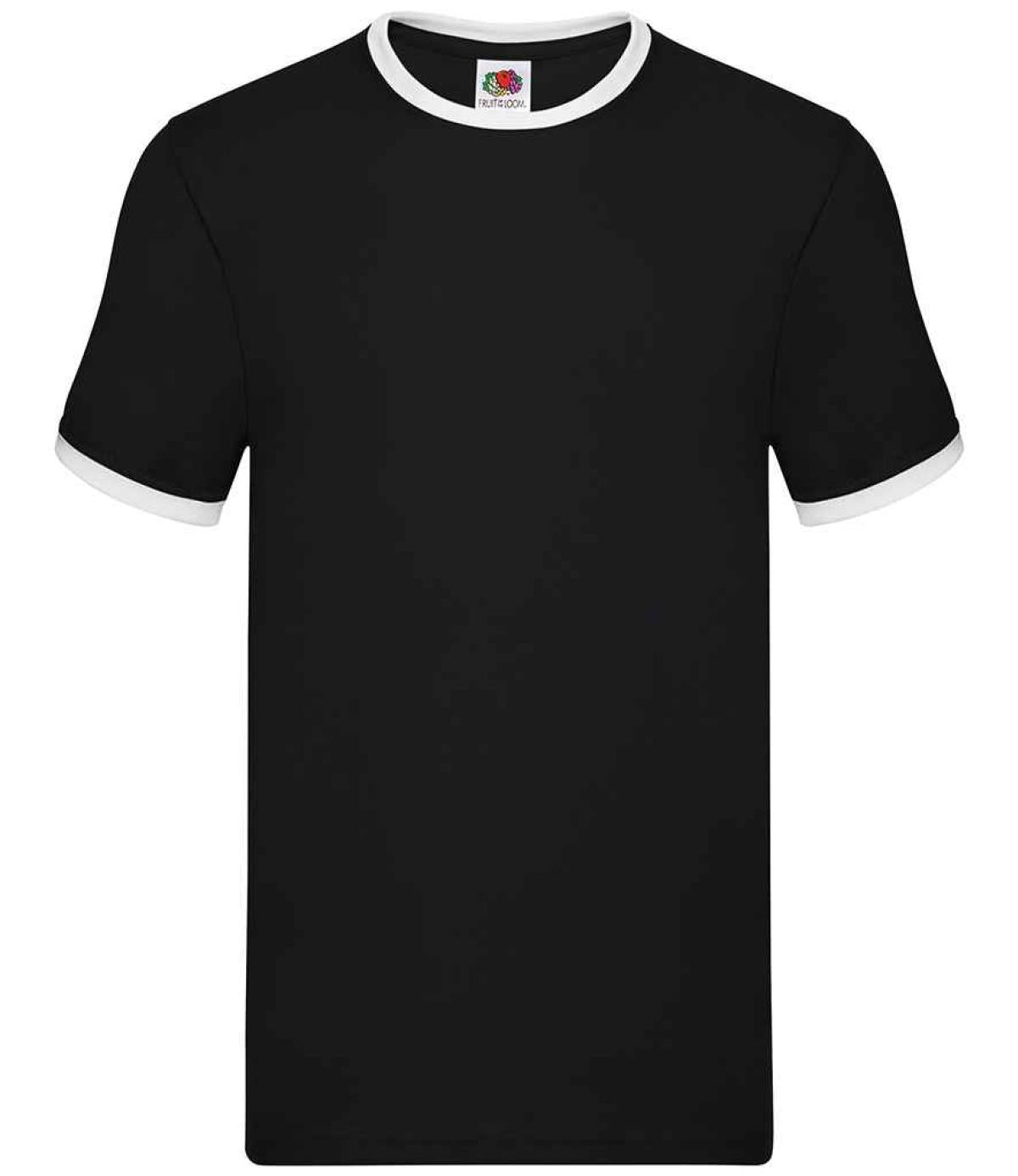 Fruit of the Loom Contrast Ringer T-Shirt