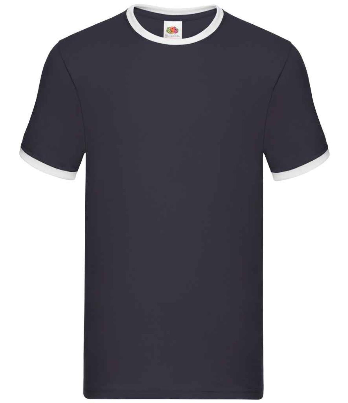 Fruit of the Loom Contrast Ringer T-Shirt