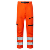 System Hi-Vis Eco Stretch Softshell Orange Trouser thumbnail 1