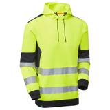 System Hi-Vis Eco Insulated Yellow/Navy Hoodie thumbnail 1