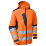 System Hi Vis Eco Thermal Waterproof Orange/Navy Jacket thumbnail 1