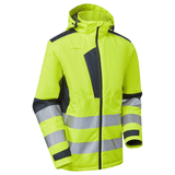 System Hi Vis Eco Thermal Waterproof Yellow/Navy Jacket thumbnail 1