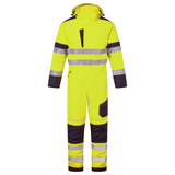 System Hi Vis Eco Insulated Yellow/Navy Coverall thumbnail 1