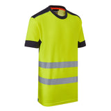 System Hi-Vis Eco CottonCool Yellow T-Shirt thumbnail 1