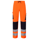 System Hi-Vis Eco Stretch Jogger Orange Trouser thumbnail 1
