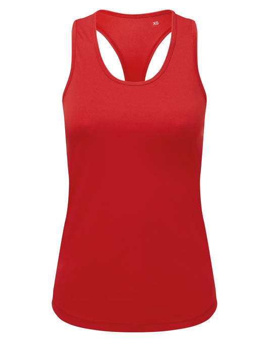 TriDri Women's recycled performance slim racerback vest