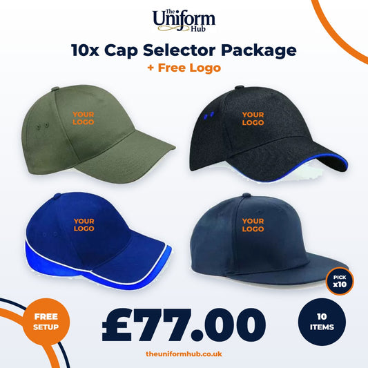 10x Cap Selector Package + Free Logo