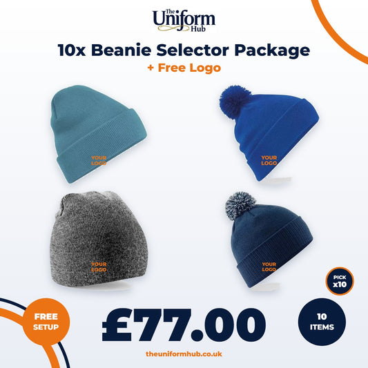 10x Beanie Selector Package + Free Logo