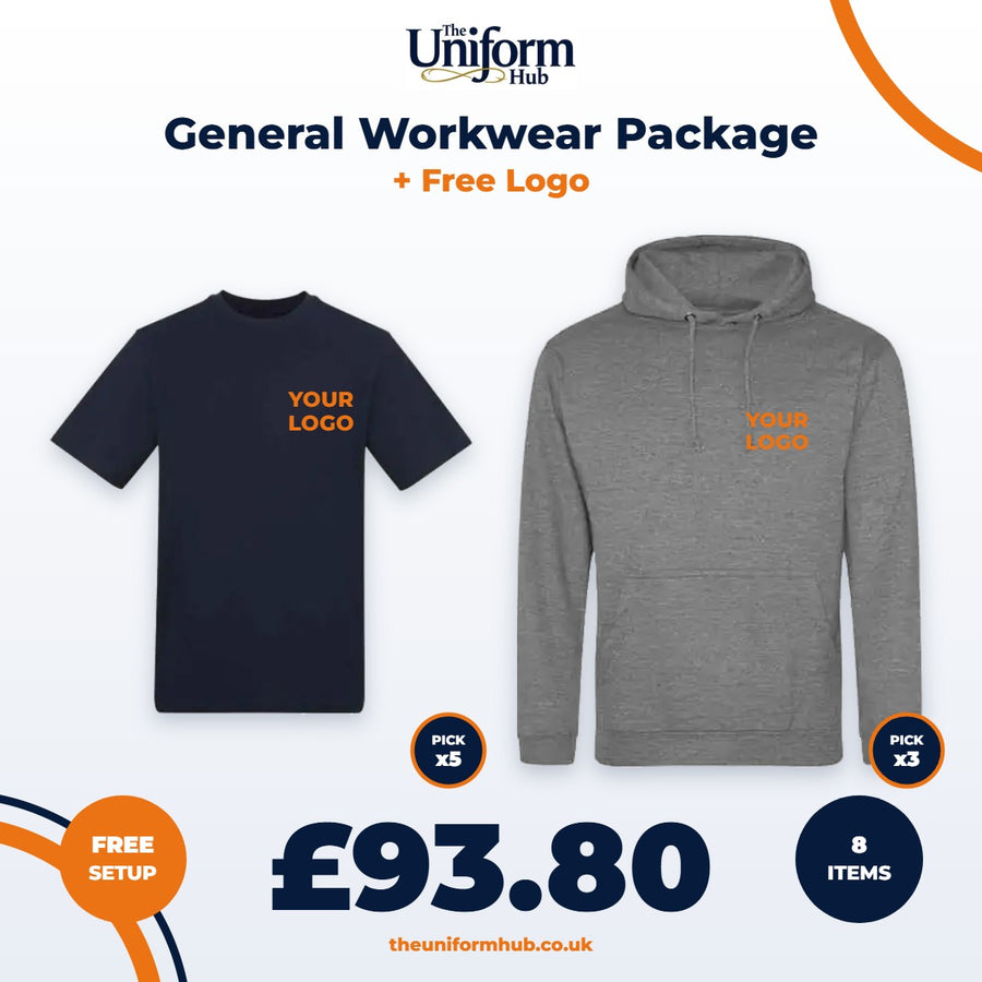 General Workwear Package + Free Logo