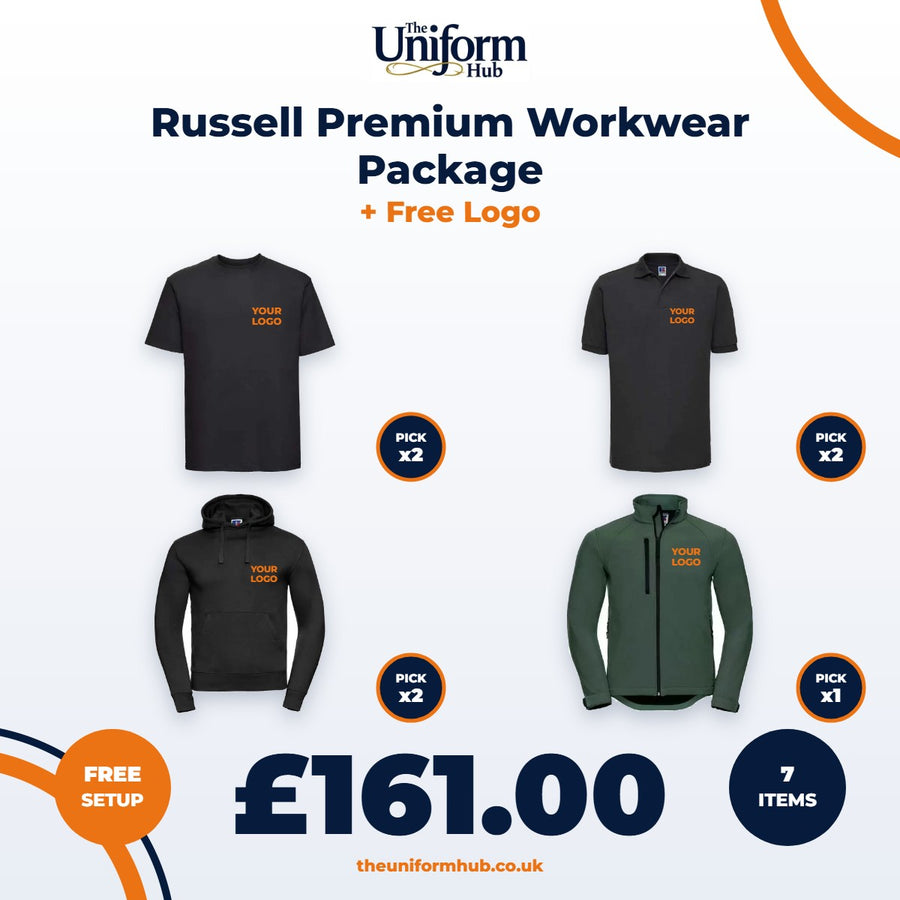 Russell Premium Workwear Package + Free Logo