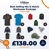 Best Selling Mix & Match Workwear Package + Free Logo thumbnail 1