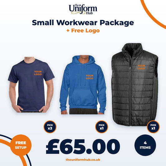 Small Workwear Package + Free Logo